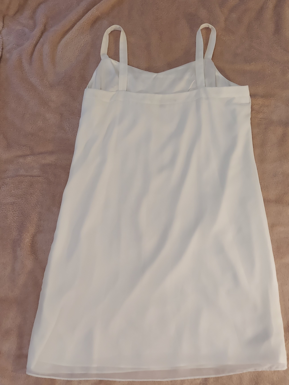 Gianni Bini Women's White Lace Mini Slip Cocktail Dress Size M - Picture 2 of 10